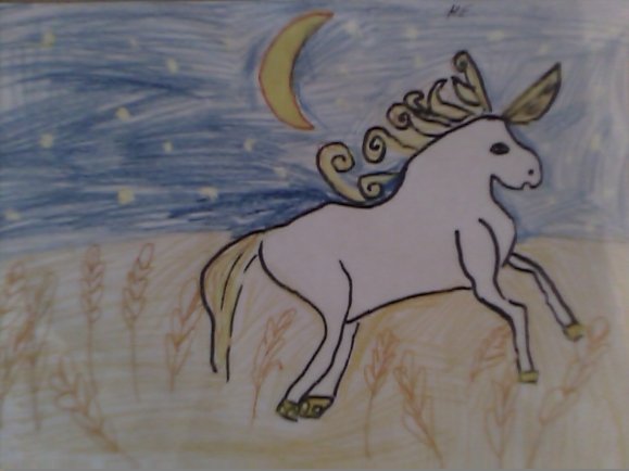 Рисование конек горбунок в подготовительной группе