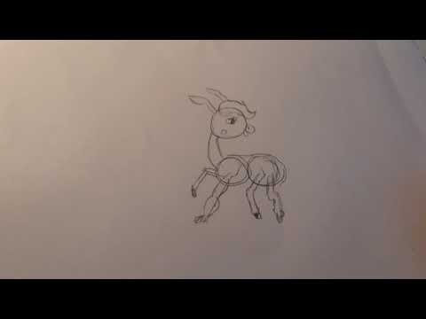 Легкий рисунок конек горбунок легкий легкий легкий