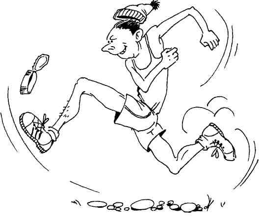 Рисунок на тему бег