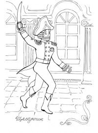 Раскраски балет Чайковского Щелкунчик