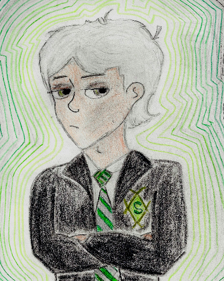 Драко Малфой скетч