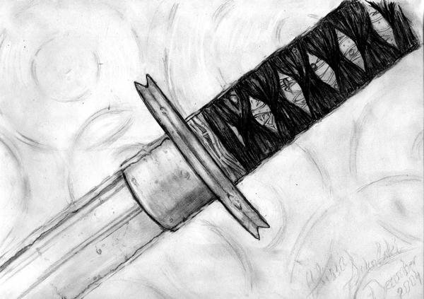 Катана для срисовки