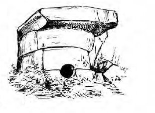 Дольмены Краснодарского края рисунок