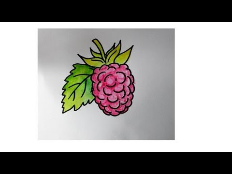 Нарисовать ежевику