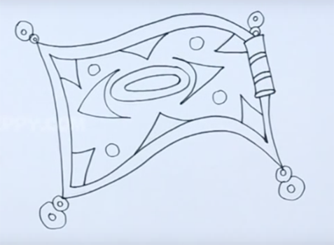 Ковер самолет рисунок