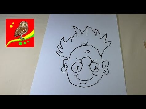 Рисунок перевертыш легкий