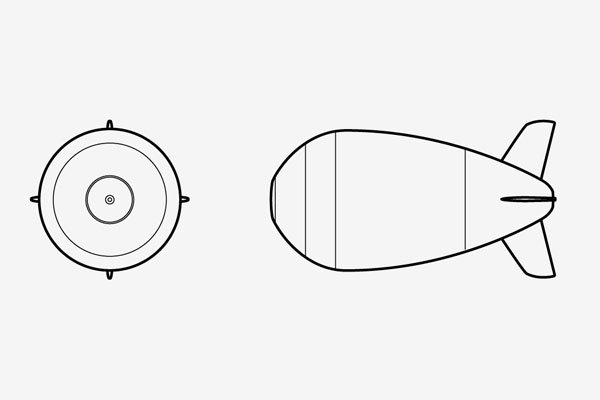 Раскраска ядерная бомба