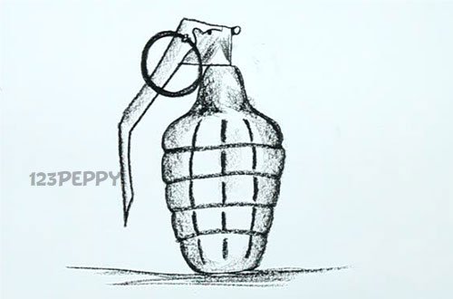 Граната для срисовки