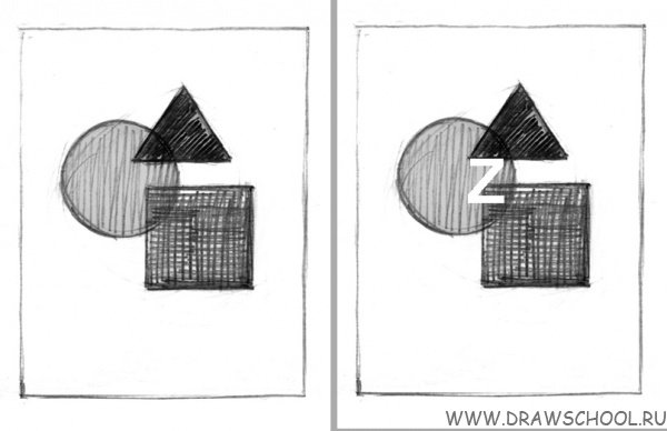 Композиция из фигур симметрия