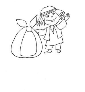 Рисование мальчик с пальчик