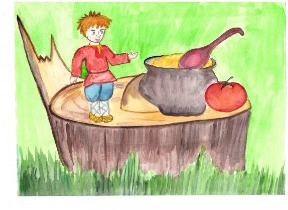 Раскраски к сказке мальчик с пальчик Шарля Перро