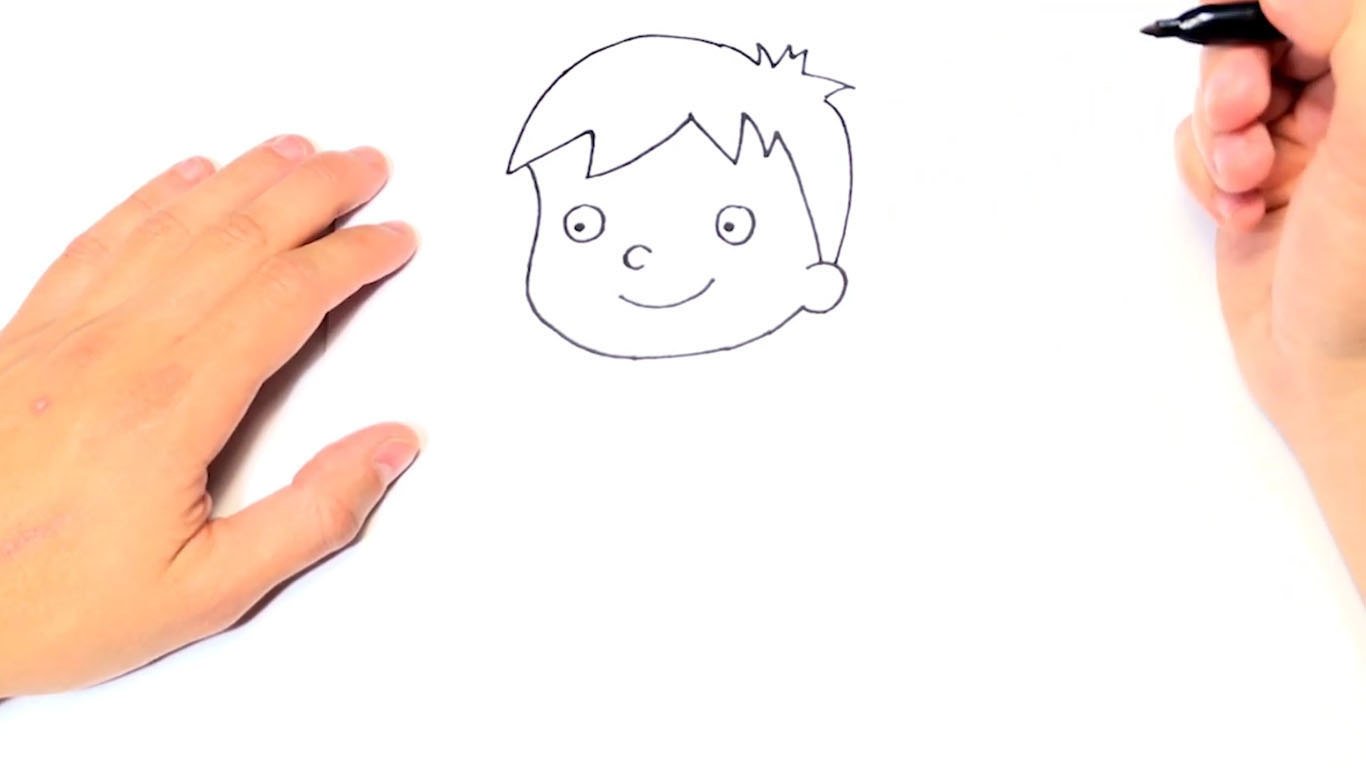 Нарисовать мальчик с пальчик поэтапно