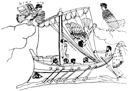 Рисунок на тему Одиссея