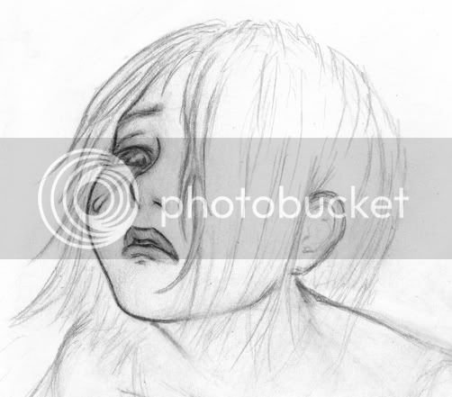 Рисунок плачущего человека