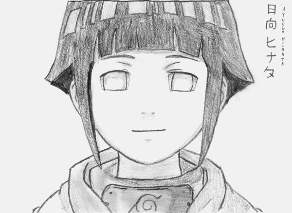 Хината Хьюго карандашом