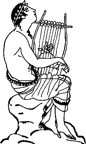 Опера Орфей и Эврика раскраска