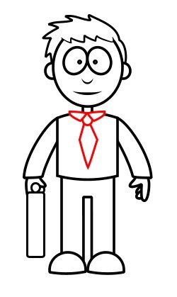 Нарисовать папу