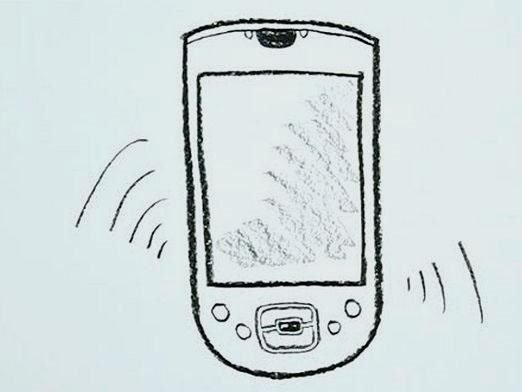 Смартфон карандашом
