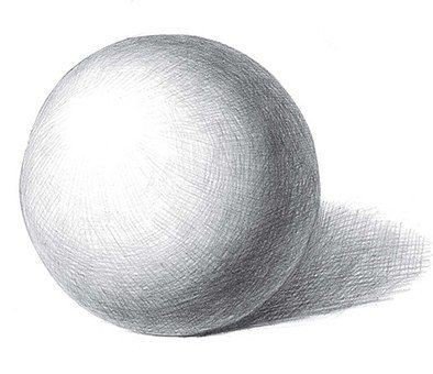 Построение тени шара