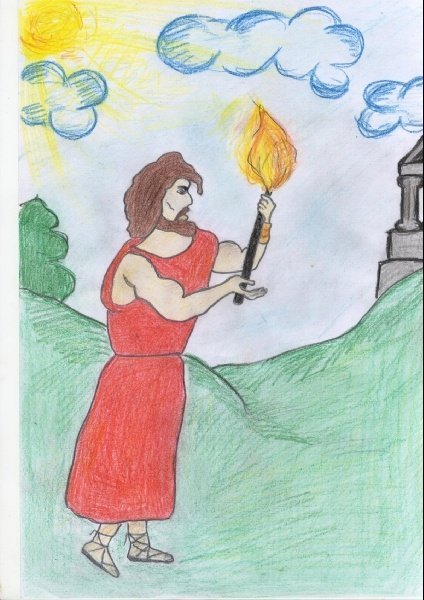 Прометей рисунок