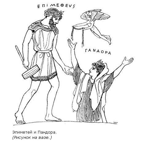 Эпиметей Греческая мифология