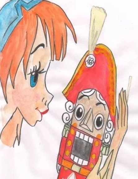 Щелкунчик рисунок для детей