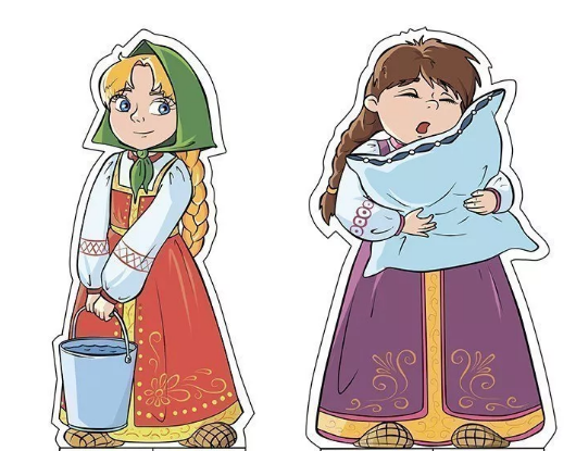 Мороз Иванович раскраска к сказке Ленивица