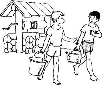 Носов Мишкина каша раскраска