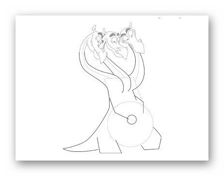 Детские рисунки дракона