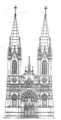 Здания в готическом стиле легкие