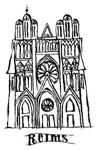 Архитектура Готика чертежи лёгкий