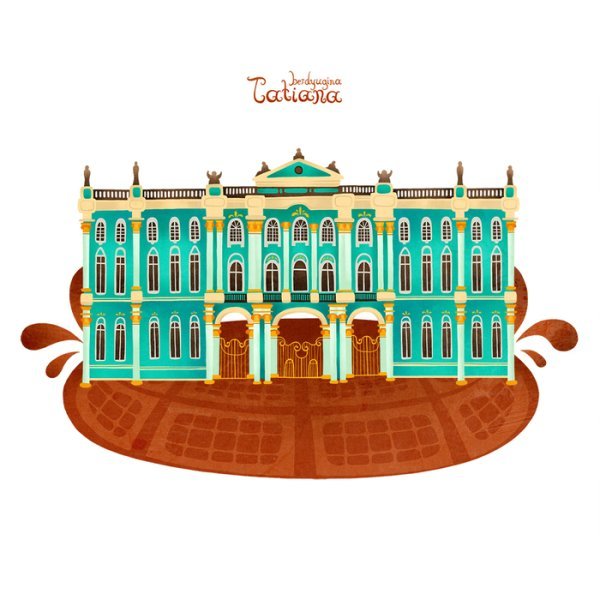 СПБ вектор Эрмитаж