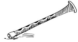 Пастуший рожок раскраска