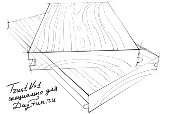 Доски зарисовка