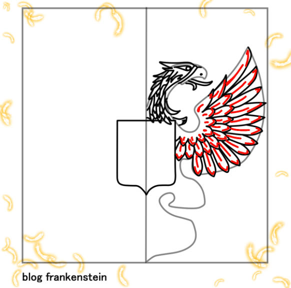 Герб России контур