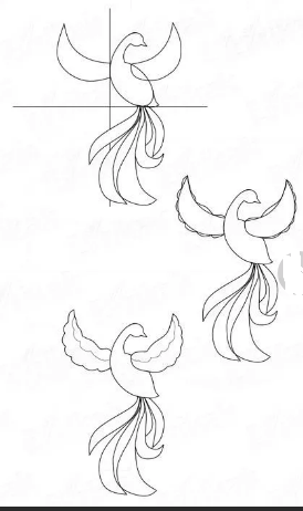 Рисование Жар птица пошагово