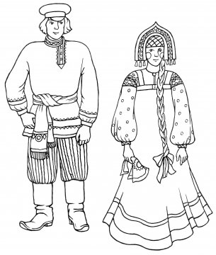Прикиды древней Руси мужская одежда