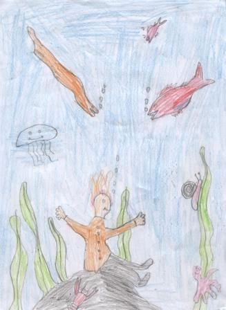 Рисунок к произведению случай с Евсейкой