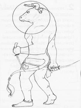 Минотавр рисунок 5 класс