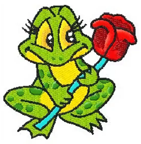 Сказка о жабе и Розе рисунок