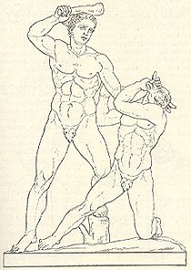 Тесей и Минотавр раскраска