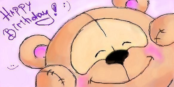 Рисунок на день рождения подруге