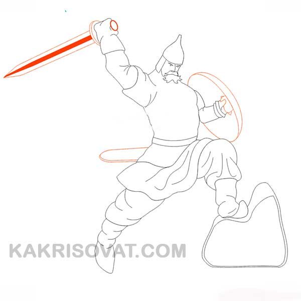 Князь Александр Невский раскраска