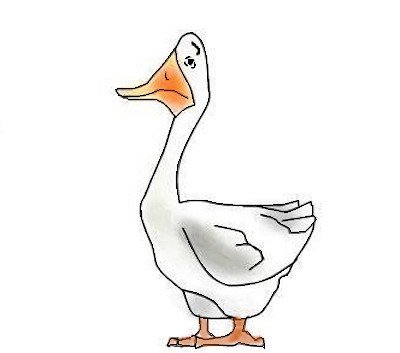 Гусь для малышей простая