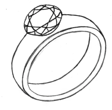 Кольцо раскраска для детей