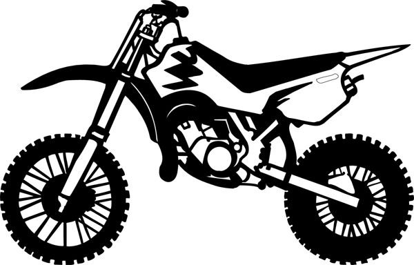 Нарисовать питбайк