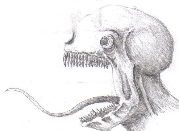 Страшные рисунки карандашом легко