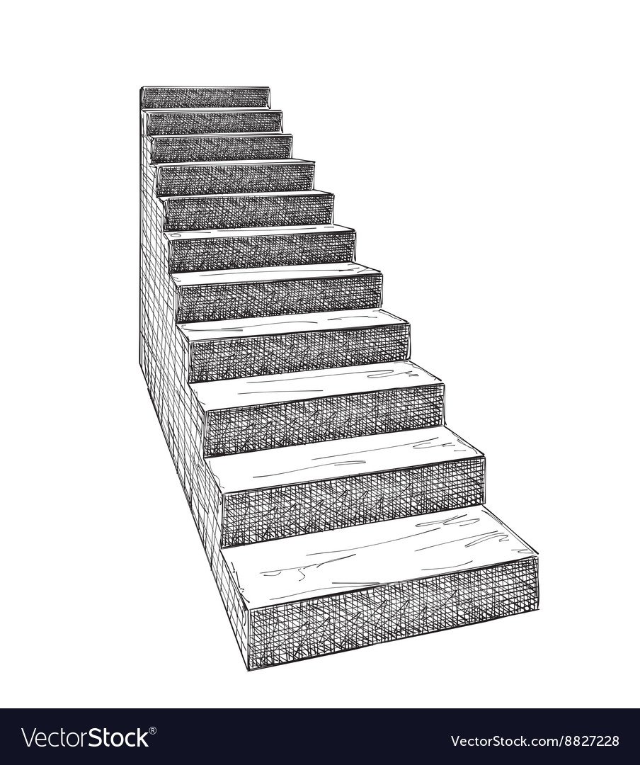 Объемная лестница