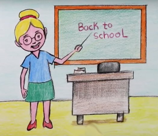 Раскраски на день учителя красивые