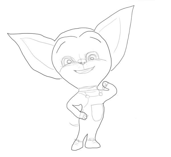 Рисунки для срисовки Барбоскины